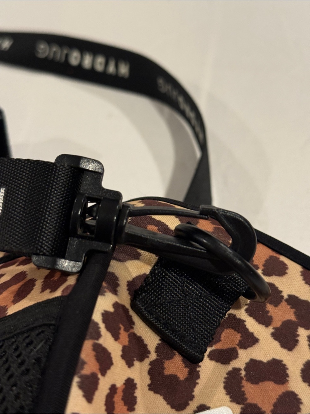 HydroJug Pro Leopard Print Neoprene Bottle Carrier w strap sleeve y2k cheetah - Picture 4 of 9
